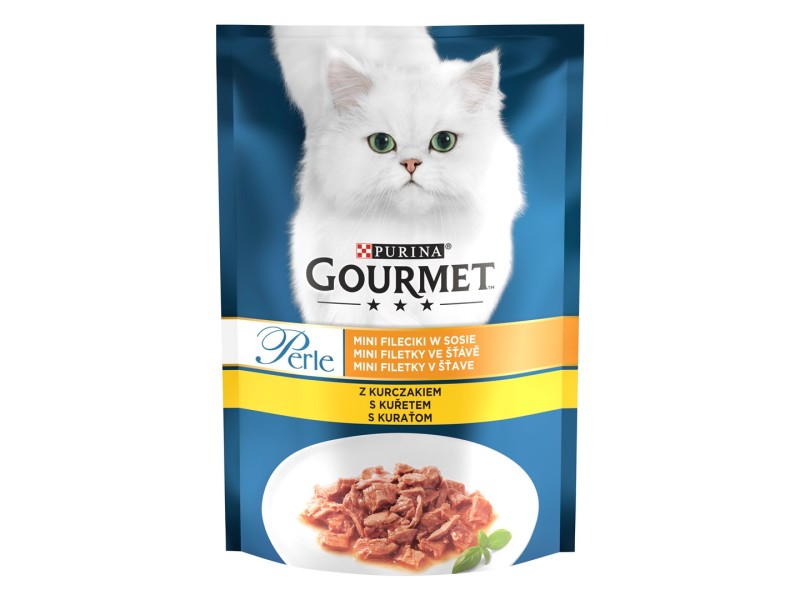 PURINA Gourmet Perle with Chicken - wet cat food - 85g DLKGOUKAM0001 – PURINA NESTLE Храна за котки