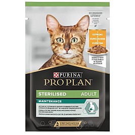 PURINA Pro Plan Cat Sterilised Maintenance Chicken - wet cat food - 85 g