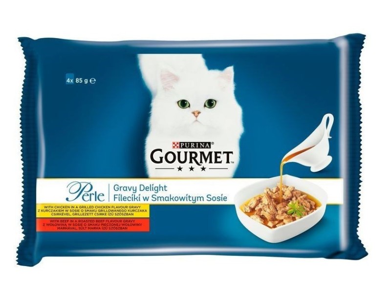 Purina GRMT PERLE GIGMV BEEF CRT cats moist food 85 g DLZGOUKMK0002 – PURINA NESTLE Храна за котки