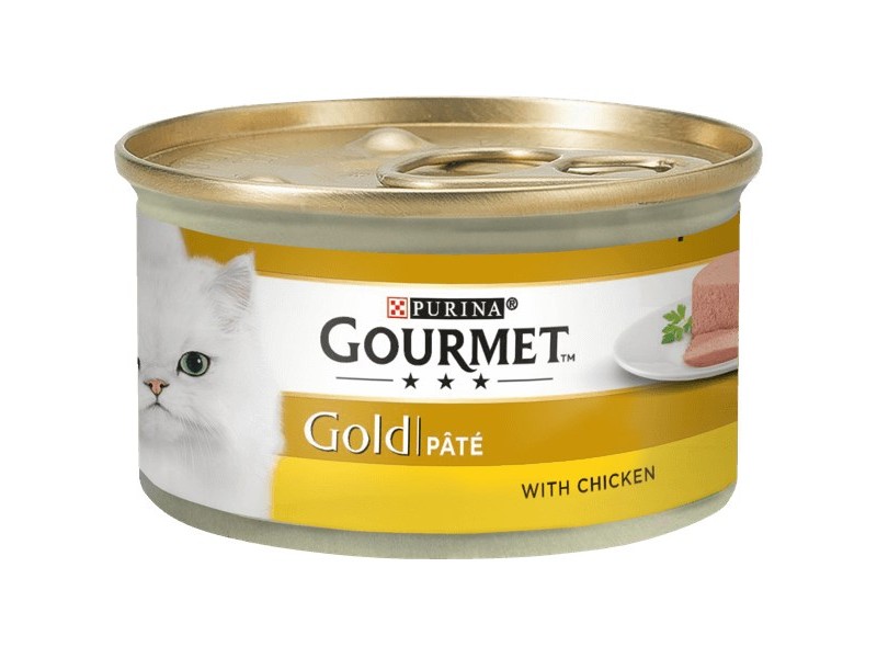 Purina Nestle Gourmet Gold - salmon and chicken - wet cat food -85 g DLZPUIKMK0013 – PURINA NESTLE Храна за котки