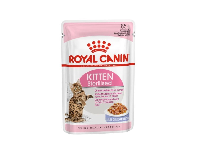ROYAL CANIN FHN Kitten Sterilised - Wet cat food - 12x85g ROYAL CANIN FHN Kitten Sterilised - Wet cat food - 12x85g DLZROYKMK0038 – Royal Canin Храна за котки