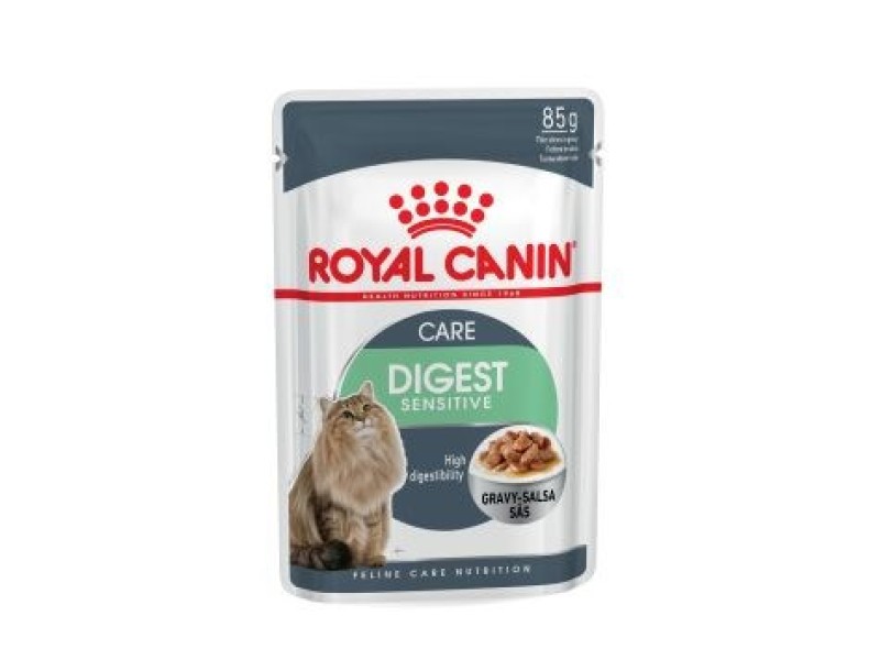 Royal Canin Digest Sensitive Care - wet cat food - 12x85g DLZROYKMK0056 – Royal Canin Храна за котки
