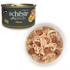 SCHESIR After dark Chicken in broth - wet cat food - 80g