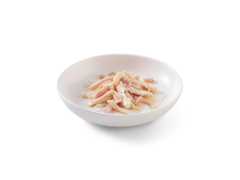 SCHESIR Chicken fillets with ham in jelly - wet cat food - 6x50g SCHESIR Chicken fillets with ham in jelly - wet cat food - 6x50g DLKAPFKAM0059 – Agras Pet Foods Храна за котки