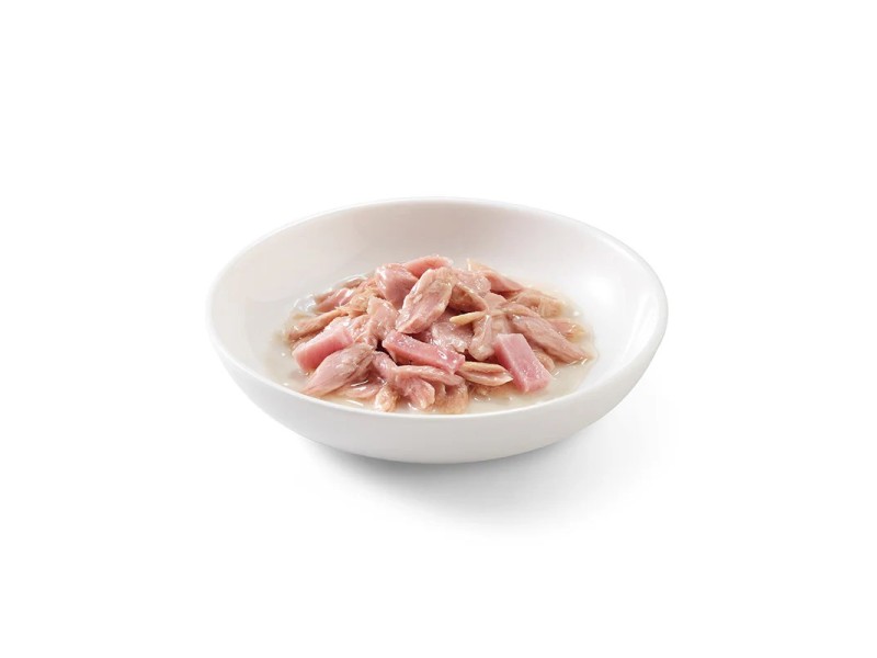 SCHESIR Tuna with ham in broth - wet cat food - 140g SCHESIR Tuna with ham in broth - wet cat food - 140g DLKAPFKAM0056 – Agras Pet Foods Храна за котки