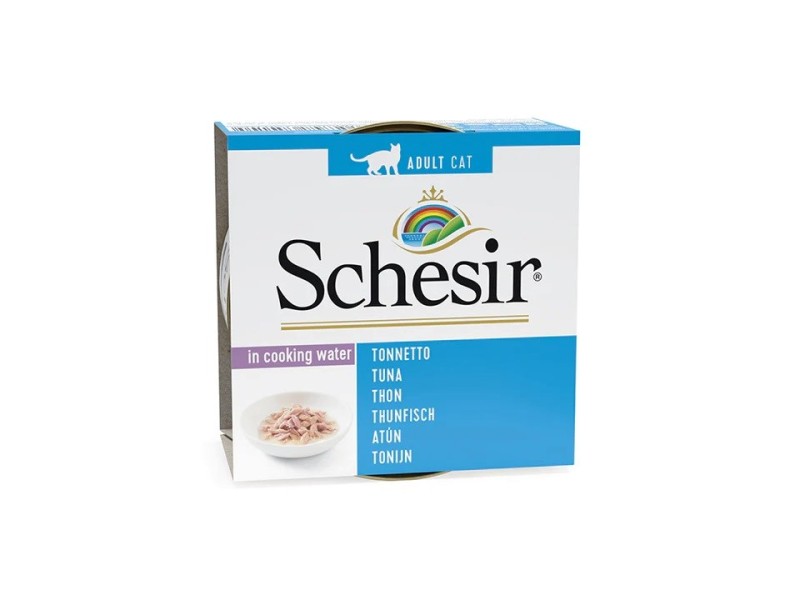 SCHESIR in cooking water Tuna - wet cat food - 85 g DLKAPFKAM0014 – Agras Pet Foods Храна за котки
