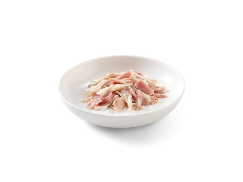 SCHESIR in jelly Tuna and chicken with ham - wet cat food - 50 g DLKAPFKAM0038 – Agras Pet Foods Храна за котки