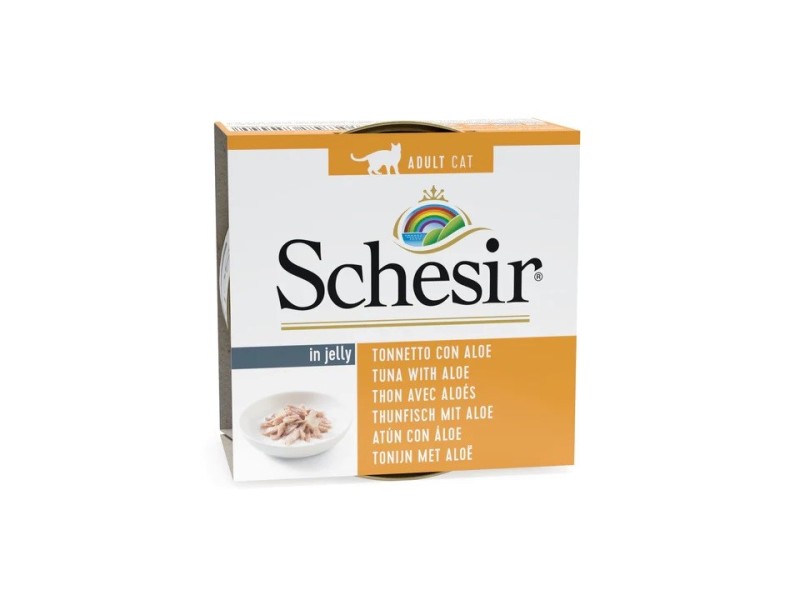 SCHESIR in jelly Tuna with aloe - wet cat food - 85 g DLKAPFKAM0011 – Agras Pet Foods Храна за котки