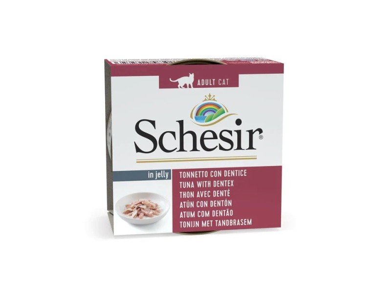 SCHESIR in jelly Tuna with dentex - wet cat food - 85 g DLKAPFKAM0021 – Agras Pet Foods Храна за котки