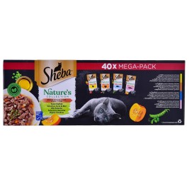 SHEBA Nature's Collection Mix - wet cat food - 40x85g