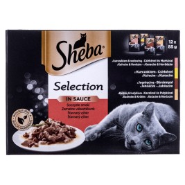 Sheba Selection in Sauce Juicy Flavours 12 x 85 g