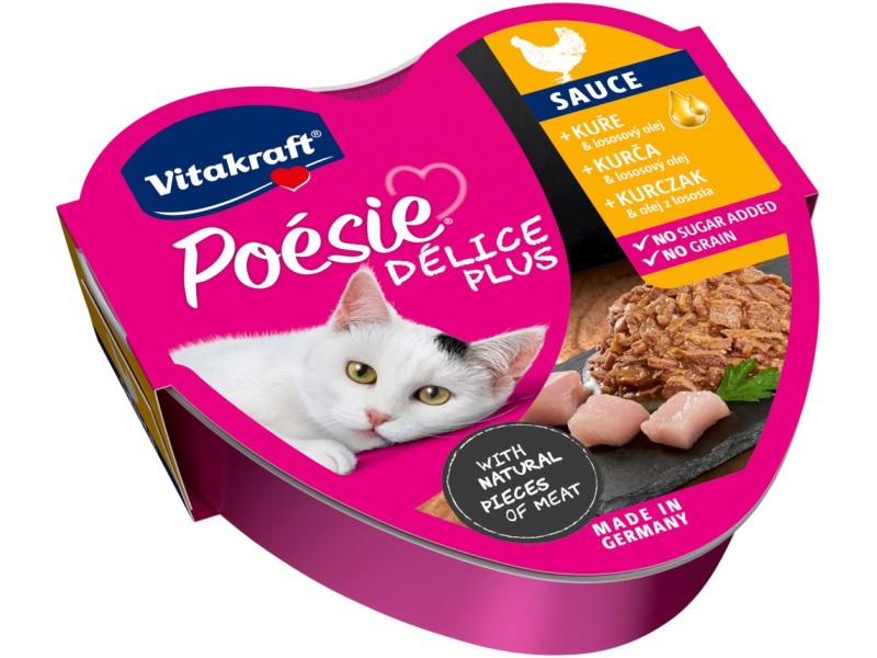 VITAKRAFT POESIE DELICE PLUS Chicken - wet cat food - 85g DLKVKAKAM0021 – Vitakraft Храна за котки