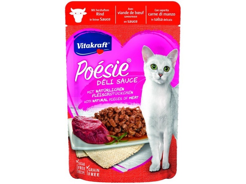VITAKRAFT POESIE DELICE beef - wet cat food - 85 g VITAKRAFT POESIE DELICE beef - wet cat food - 85 g DLKVKAKAM0008 – Vitakraft Храна за котки