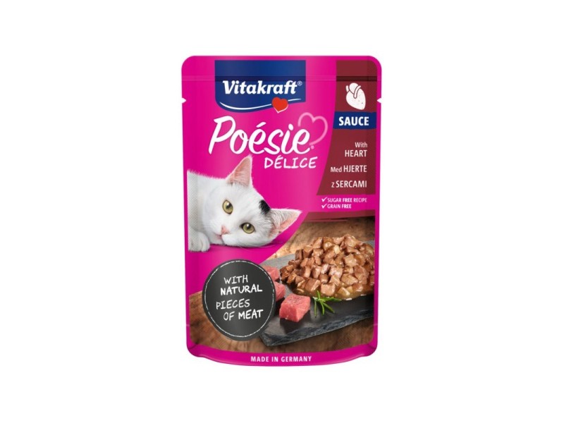 VITAKRAFT POESIE DELICE hearts - wet cat food - 85 g DLKVKAKAM0007 – Vitakraft Храна за котки