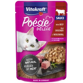 VITAKRAFT Poésie Delice Meat selection - wet cat food - 6 + 1 x 85g
