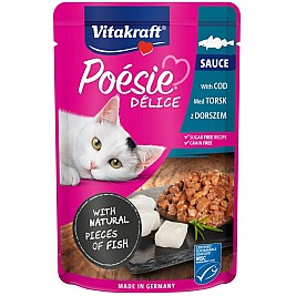 VITAKRAFT Poesie Delice blackfish - wet cat food - 85 g