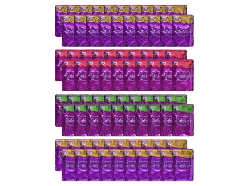 WHISKAS Classic meals in sauce - wet cat food - 80x85 g DLKWHSKAM0004 – whiskas Храна за котки