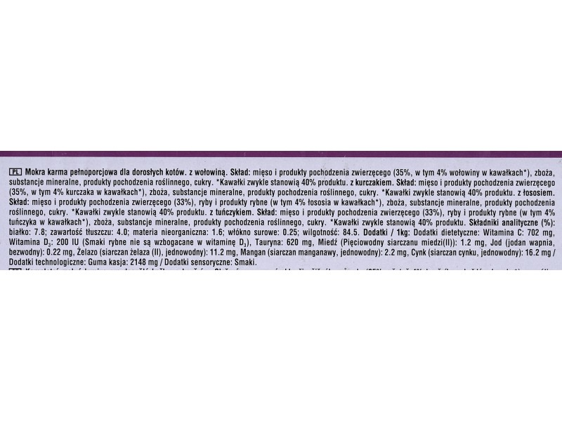 WHISKAS Mix Favourites in jelly - wet cat food - 40x85 g DLKWHSKAM0008 – whiskas Храна за котки