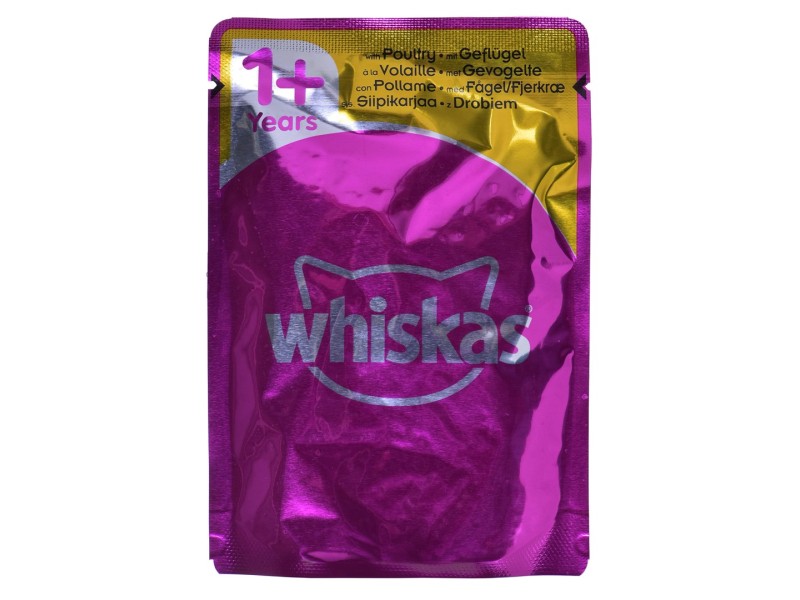 WHISKAS Poultry Feasts in Jelly - wet cat food - 80x85 g DLKWHSKAM0005 – whiskas Храна за котки