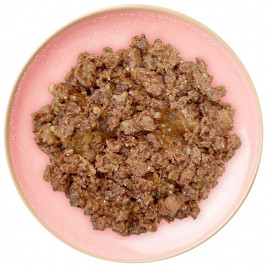 WIEJSKA ZAGRODA Beef with veal and catnip – wet food for cats – 100g