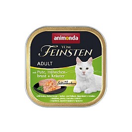 animonda Vom Feinsten Gourmet centre with turkey, chicken breast + herbs