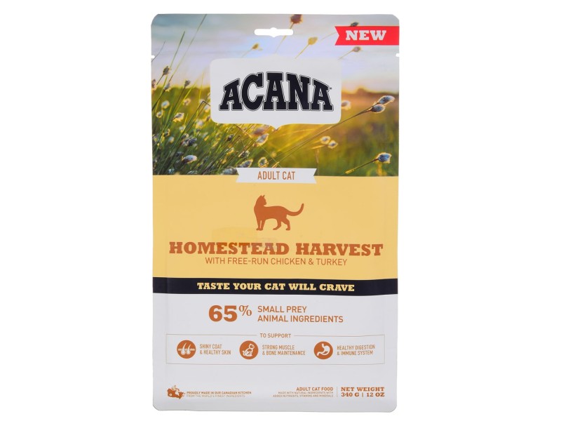 ACANA Homestead Harvest 340g DLZANAKSK0024 – Acana Храна за котки