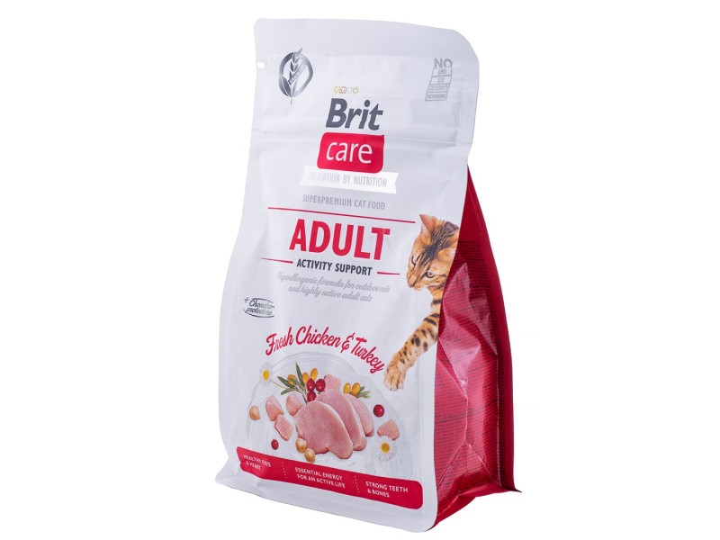 BRIT Care Grain Free Activity Support Adult - dry cat food - 400 g DLKRITKAS0015 – Brit Храна за котки