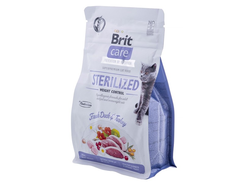 BRIT Care Grain-Free Sterilized Weight Control - dry cat food - 400 g BRIT Care Grain-Free Sterilized Weight Control - dry cat food - 400 g DLKRITKAS0021 – Brit Храна за котки
