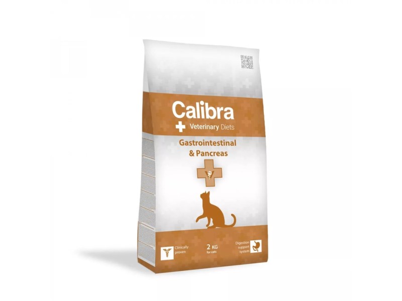 CALIBRA Veterinary Diets Cat Gastrointestinal & Pancreas - dry cat food - 2kg DLKCIBKAS0001 – Calibra Храна за котки