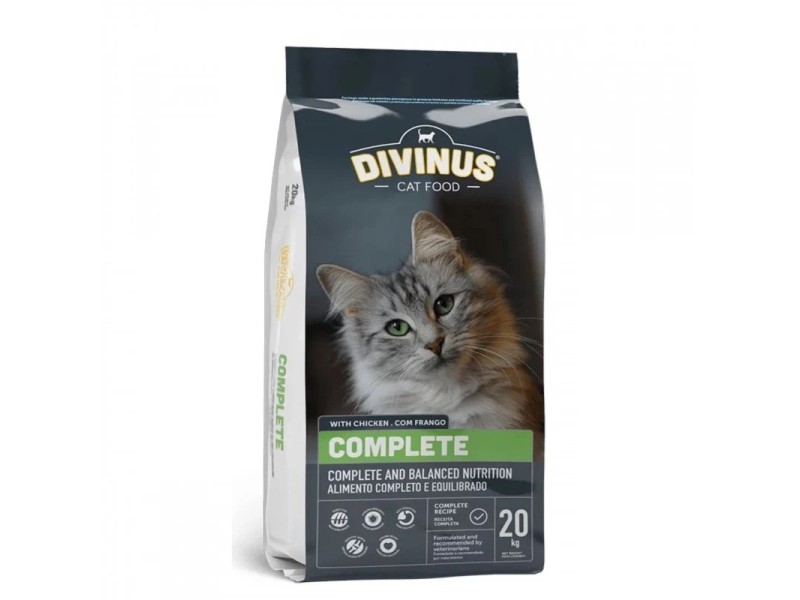 DIVINUS Cat Complete - dry cat food - 20 kg DLKDVIKAS0001 – DIVINUS Храна за котки