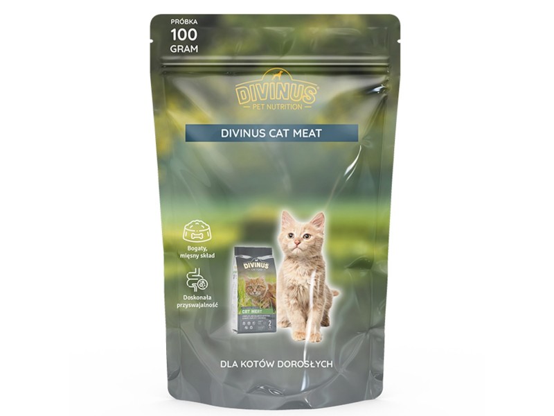 DIVINUS Cat Meat - dry cat food - 100 g DLSDVIZWI0006 – DIVINUS Храна за котки