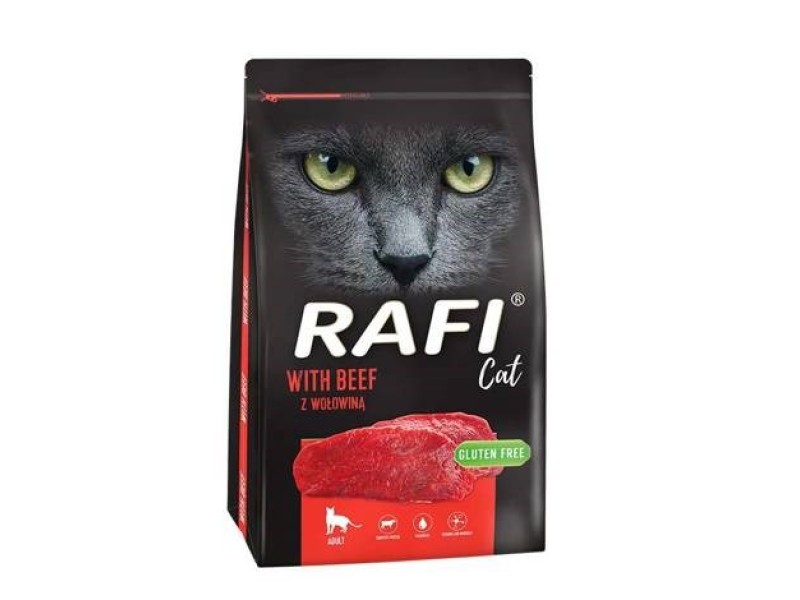 DOLINA NOTECI Rafi Cat with Beef - Dry Cat Food - 7 kg DLZDNTKSK0025 – DOLINA NOTECI Храна за котки