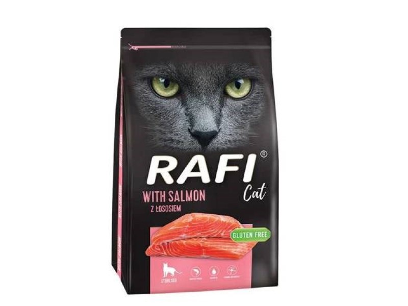 DOLINA NOTECI Rafi Sterilised Cat with Salmon - Dry Cat Food - 7 kg DOLINA NOTECI Rafi Sterilised Cat with Salmon - Dry Cat Food - 7 kg DLZDNTKSK0023 – DOLINA NOTECI Храна за котки
