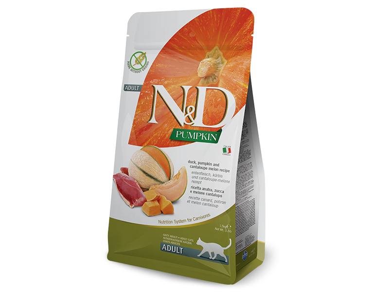 Farmina Pet Food N&D Pumpkin cats dry food 1.5 kg Adult Duck Farmina Pet Food N&D Pumpkin cats dry food 1.5 kg Adult Duck PND0150013 – Farmina Храна за котки