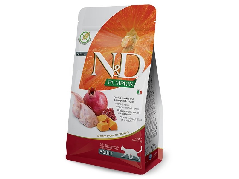 Farmina Pet Food N&D Pumpkin feline Adult 1.5kg cats dry food Chicken PND0150014 – Farmina Храна за котки
