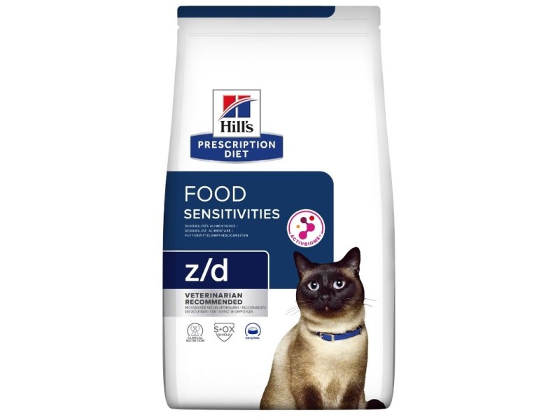 HILLS PD Food Sensitivities z/d - dry cat food - 1,5 kg DLKHLSKAS0012 – Hills Храна за котки