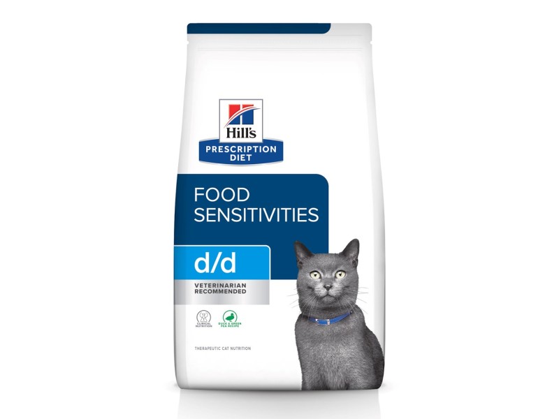 HILLS PRESCRIPTION DIET Feline d/d Dry cat food Duck, Peas 1,5 kg DLZHLSKSK0035 – Hills Храна за котки