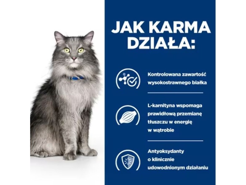 HILLS Prescription Diet Liver Care - dry cat food - 1,5kg DLKHLSKAS0015 – Hills Храна за котки