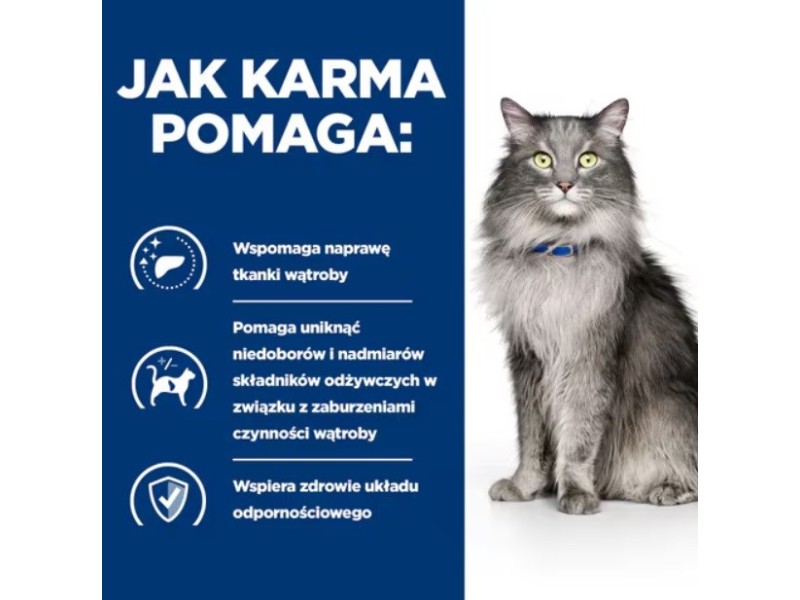 HILLS Prescription Diet Liver Care - dry cat food - 1,5kg DLKHLSKAS0015 – Hills Храна за котки
