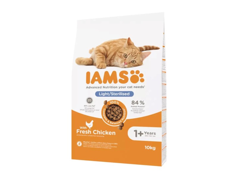 IAMS Advanced Nutrition Light/Sterilised - dry cat food - 10 kg IAMS Advanced Nutrition Light/Sterilised - dry cat food - 10 kg DLKIAMKAS0005 – IAMS Храна за котки