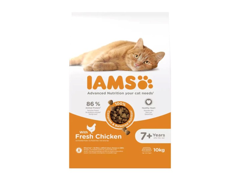 IAMS Advanced Nutrition Senior - cibo secco per gatti - 10 kg DLKIAMKAS0007 – IAMS Храна за котки