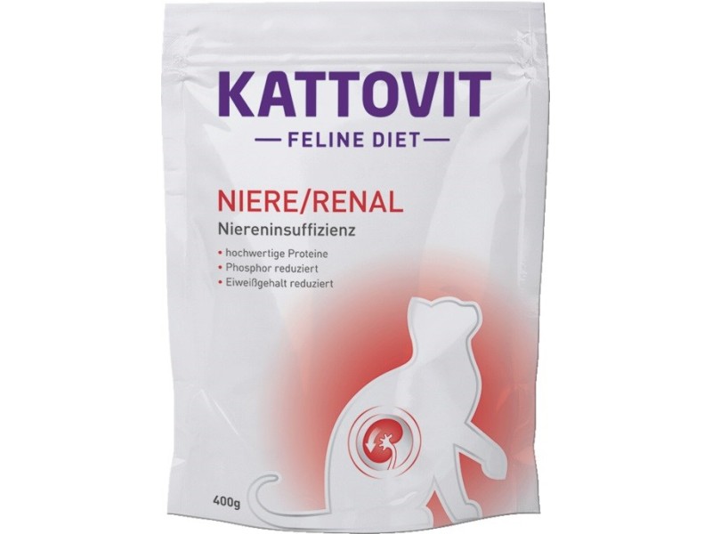 KATTOVIT Niere Renal - karma dla kotów - saszetka 0,4 kg DLZKTTKSK0008 – KATTOVIT Храна за котки