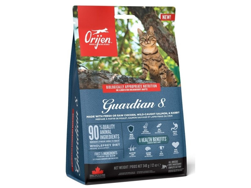 ORIJEN Guardian 8 - dry cat food - 340 g DLKORJKAS0002 – Orijen Храна за котки