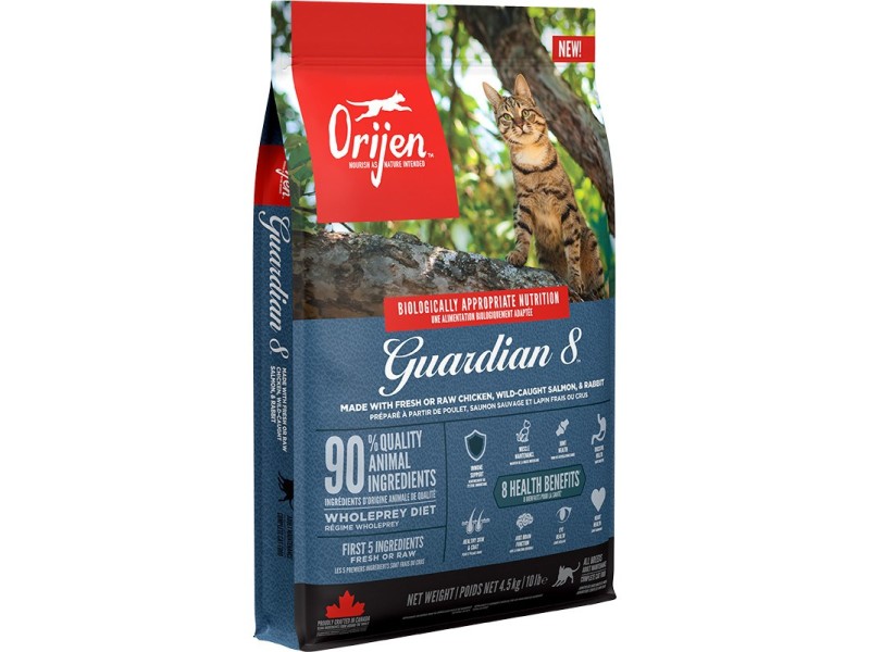 ORIJEN Guardian 8 - dry cat food - 4,5 kg DLKORJKAS0003 – Orijen Храна за котки