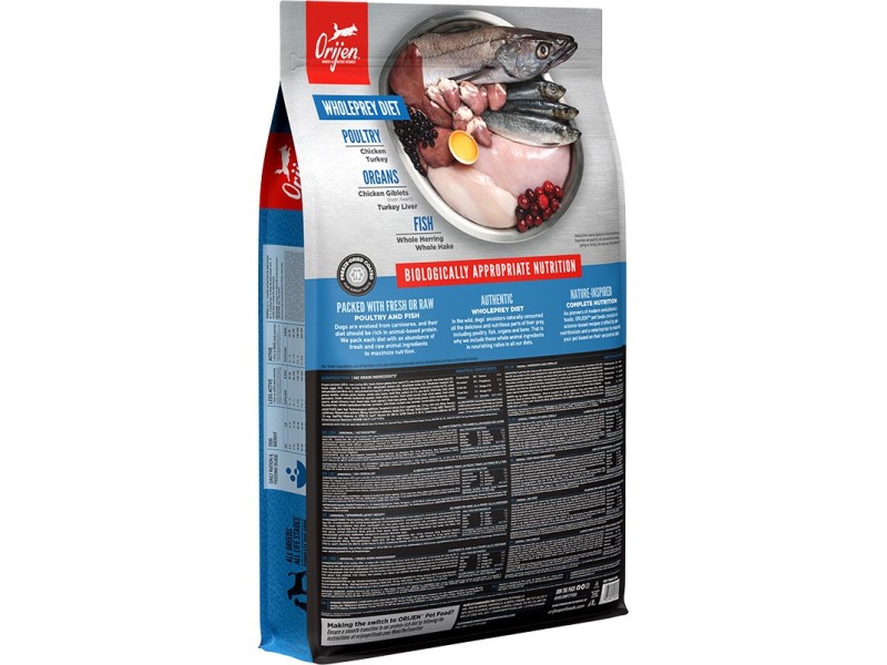 Orijen Original 6 kg Adult Chicken, Fish, Turkey DLZORJKSK0004 – Orijen Храна за котки