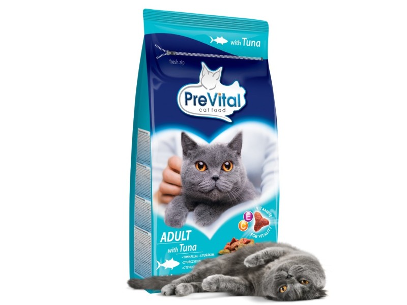 PREVITAL Adult Tuna - dry cat food - 1,4kg DLKPVTKAS0007 –  Храна за котки