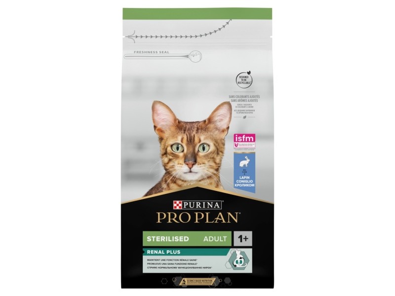 PURINA Pro Plan Sterilised Renal Plus - dry cat food - 1.5 kg DLKPUIKAS0002 – PURINA NESTLE Храна за котки