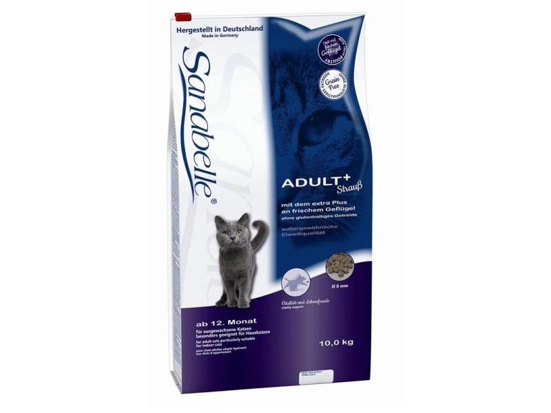 Sanabelle ADULT Ostrich DLZBOCKSK0001 – BOSCH Храна за котки