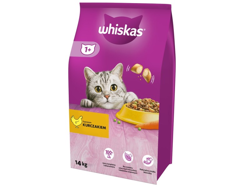 ‎Whiskas 325628 cats dry food Adult Chicken 14 kg AMABEZKAR2181 – whiskas Храна за котки