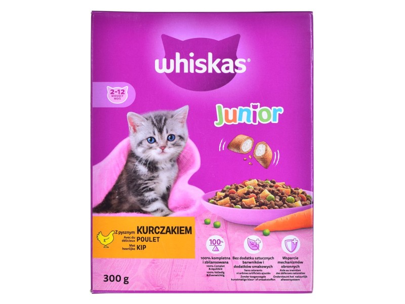 ?Whiskas 5900951014079 cats dry food 300 g Kitten Chicken DLKWHSKAS0003 – whiskas Храна за котки